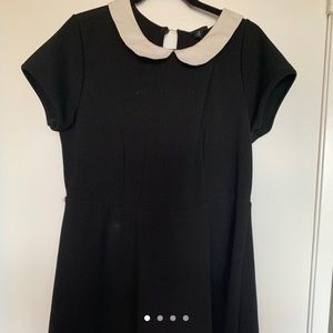 Torrid Wednesday Addams Textured Skater Dress 2